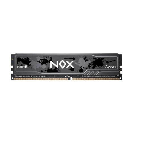 Apacer NOX 16GB DDR5 6000MHz Heatsink Gaming Desktop RAM - Black