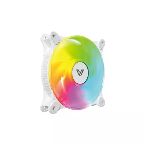 VALUE-TOP W1232ARGB SINGLE ARGB Case FAN WHITE