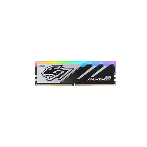 Apacer Panther RGB 16GB DDR5 CL40 6000Mhz Heatsink Desktop RAM - Gray & Black