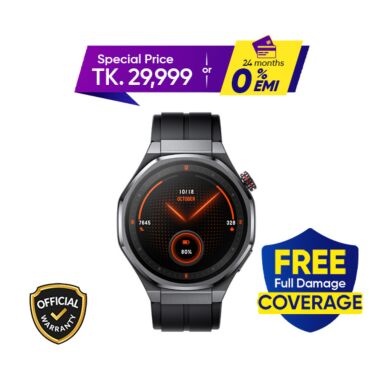 Honor Watch 5 Ultra Smartwatch with GPS (Silicone Strap) (46mm)