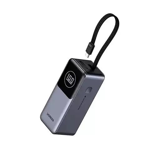 Ugreen PB723 20000mAh 130W Power Bank With Built-in Type-C Cable #55365B