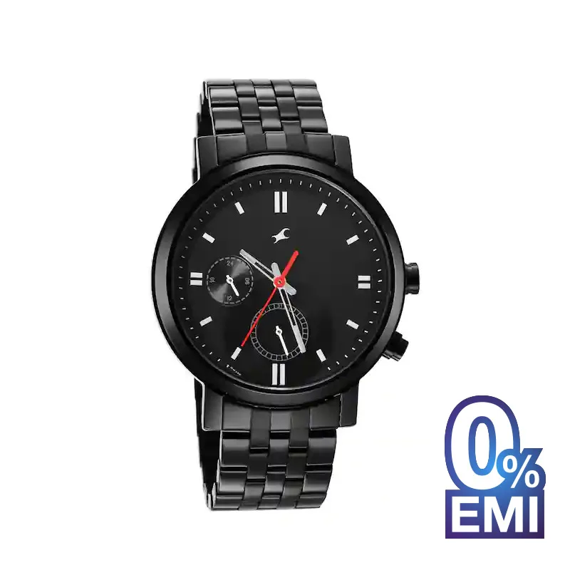Fastrack Tick Tock 3287NM01 Quartz Metal Strap Men's Watch
