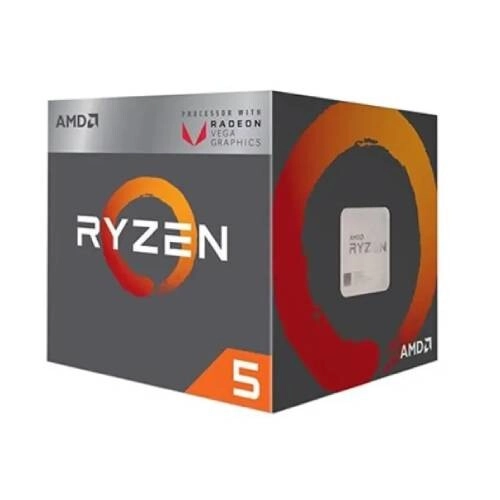 AMD Ryzen 5 Pro 2400GE Desktop Processor with Radeon RX Vega 11 Graphics