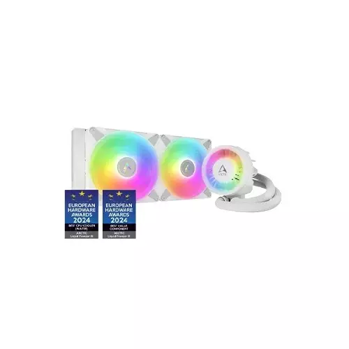 Arctic Liquid Freezer III 280MM ARGB Liquid CPU Cooler (White)