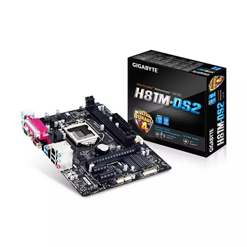 Gigabyte GA-H81M-DS2 4th Gen Intel Motherboard