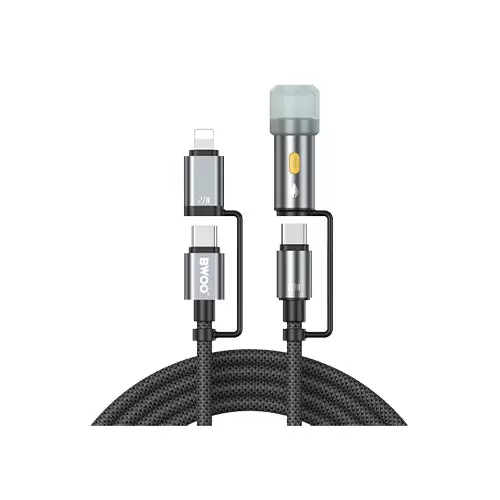 BWOO BO-X307 4-in-1 Lightning Cable with Lighter