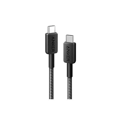 Anker 322 6ft Nylon Braided Type-C to Type-C Cable