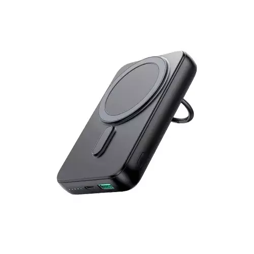 Joyroom JR-W050 20W 10000mAh Magnetic Power Bank with Ring Holder-Black