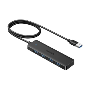 UGREEN CM219 (35574) USB Male to Quad USB Female Black USB HUB # 35574