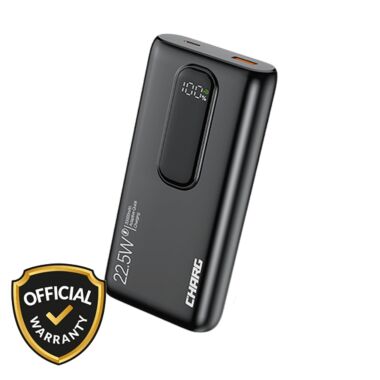 CHARG 20000mAh 22.5W Fast Charging Power Bank with Built-In Cables (CP-20 Pro)