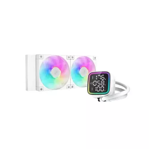 DeepCool LD240 WH 240mm RGB Liquid CPU Cooler With Status Display