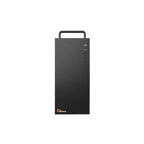 PC Power Pro Case V6 BK Desktop Case with Power Supply