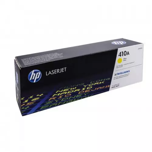 HP 410A Yellow Original LaserJet Toner Cartridge (Bundle With Full Set)