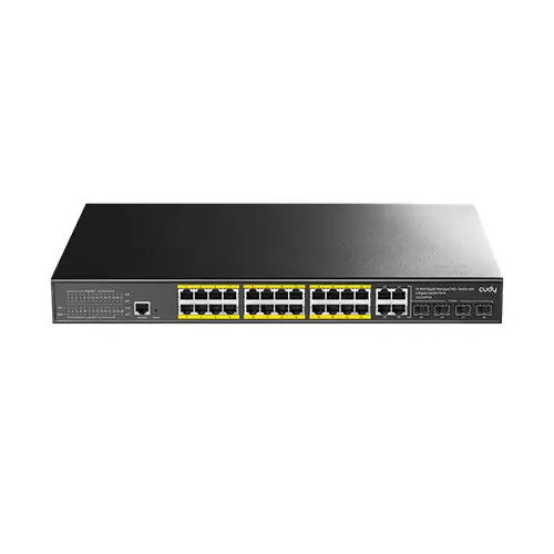 Cudy GS2028PS4-400W 24-GbE PoE L2 Managed Network Switch