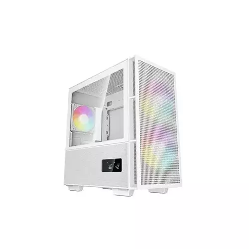 Deepcool CH360 Digital WH High Airflow mATX Mid-Tower Case