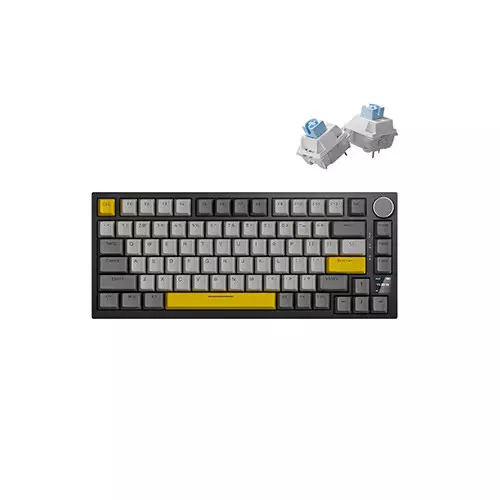 Ajazz AK820 Pro Tri-mode Mechanical Keyboard - Stray Night Gray (Gift Switch)