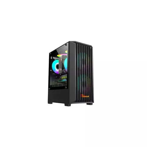 PC Power Breeze Mesh Gaming Case (Black)