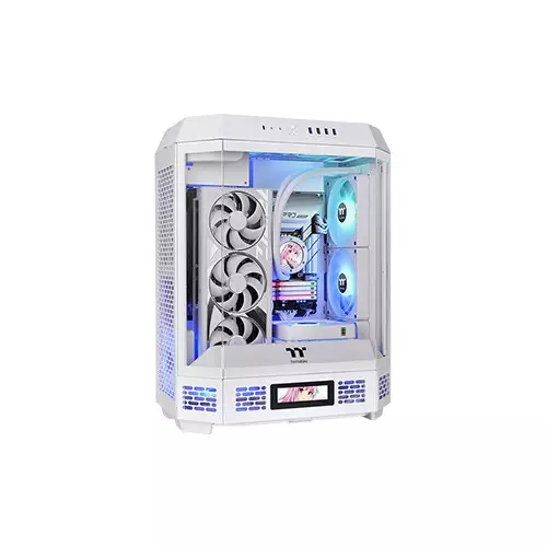 Thermaltake Tower 600 Snow ATX Mid Tower Case (White)