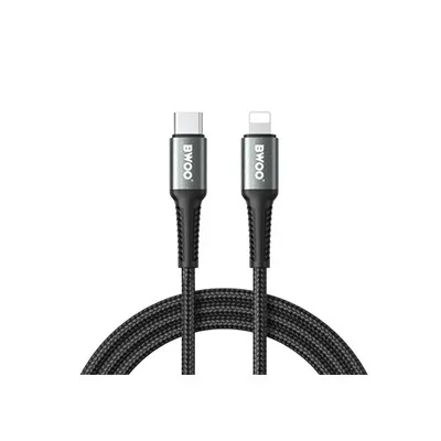 BWOO BO-X288C-L 2M PD 27W USB-C to Lightning Fast Charging Cable