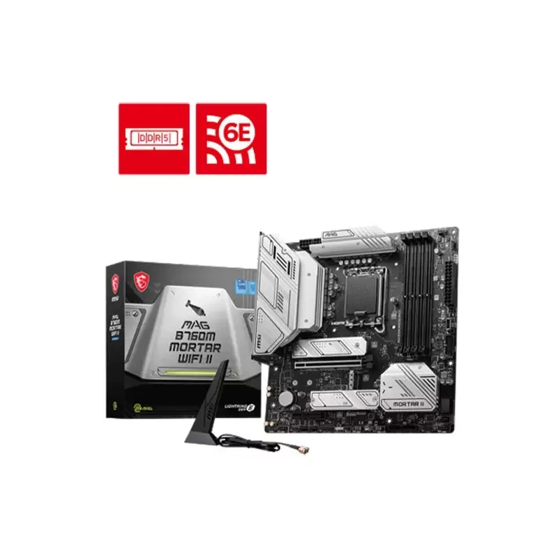 MSI MAG B760M MORTAR WIFI II DDR5 mATX Motherboard