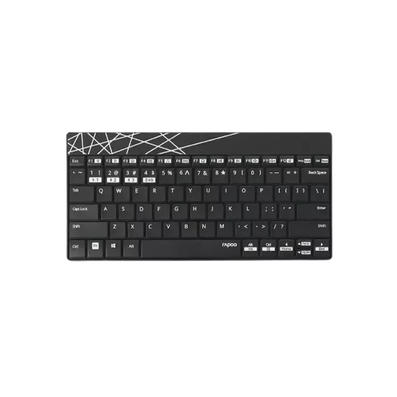 Rapoo K8000M Multi-mode Wireless Keyboard-Black