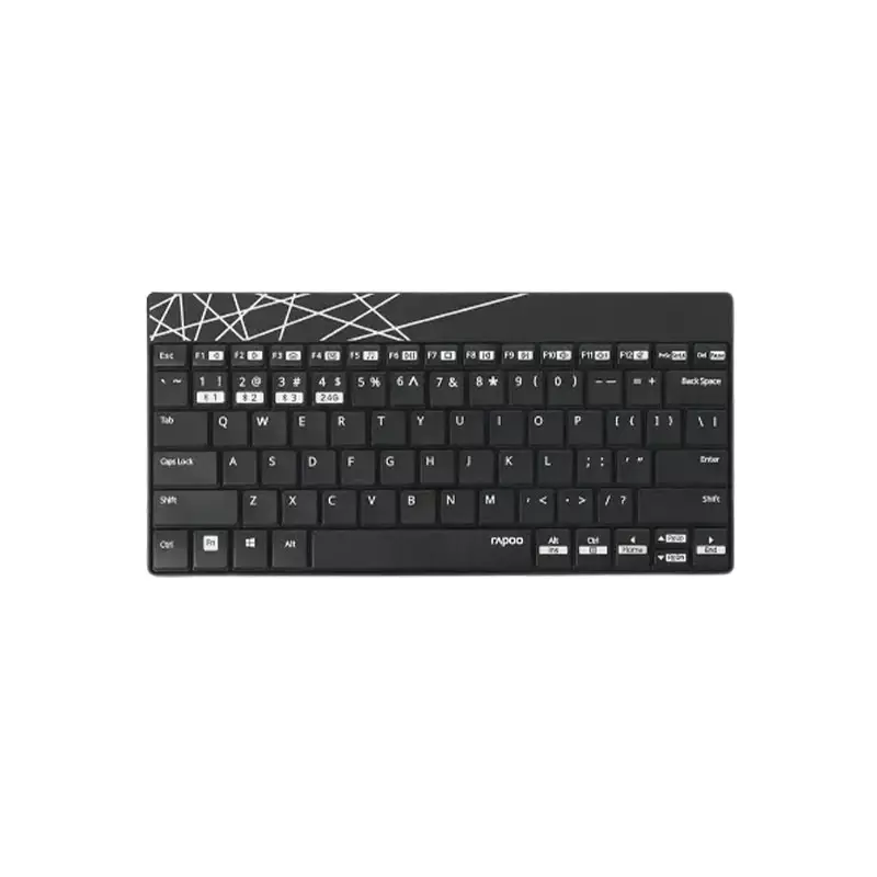 Rapoo K8000M Multi-mode Wireless Keyboard-Black