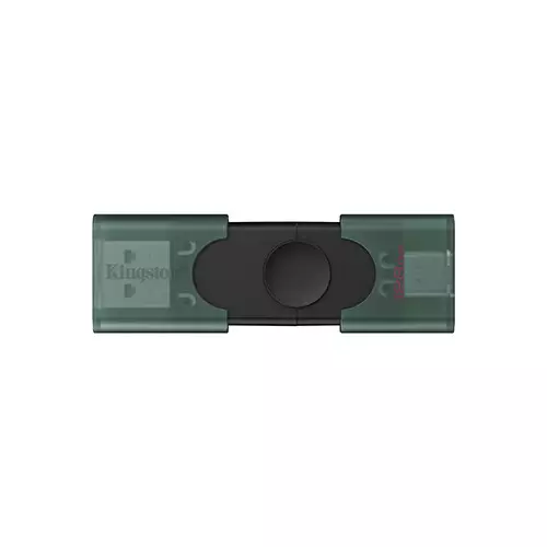 Kingston DataTraveler Duo 128GB USB 3.2 Pen Drive with USB Type-A and USB Type-C