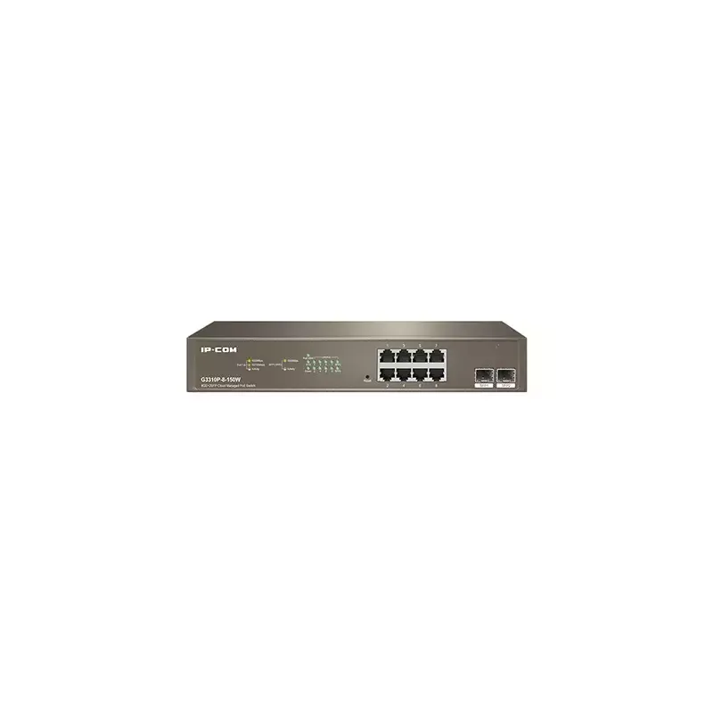 IP-COM G3310P-8-150W 8GE+2SFP Cloud Managed PoE Switch