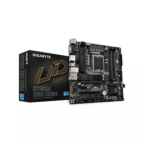 GIGABYTE B760M D3HP DDR4 Micro ATX Motherboard