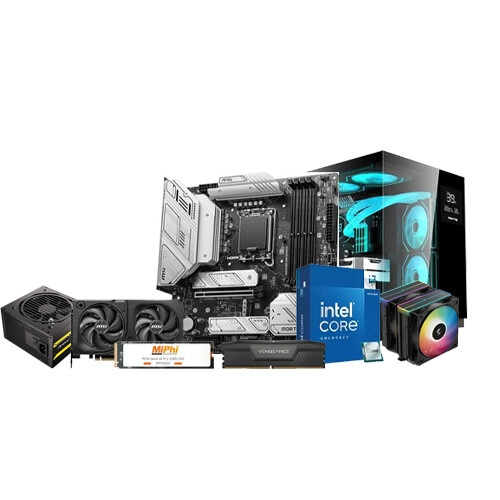 Intel Core i7-14700 RTX 5060 Ti 16GB DDR5 1TB Gen4 SSD Custom Gaming PC
