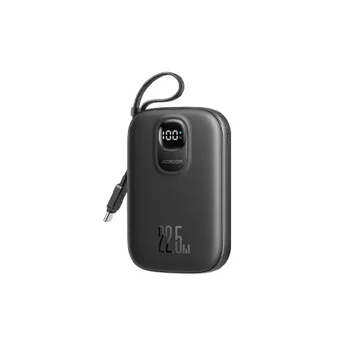 Joyroom JR-PBF18 22.5W Fast Charging Power Bank with Lightning Cable - 10000mAh