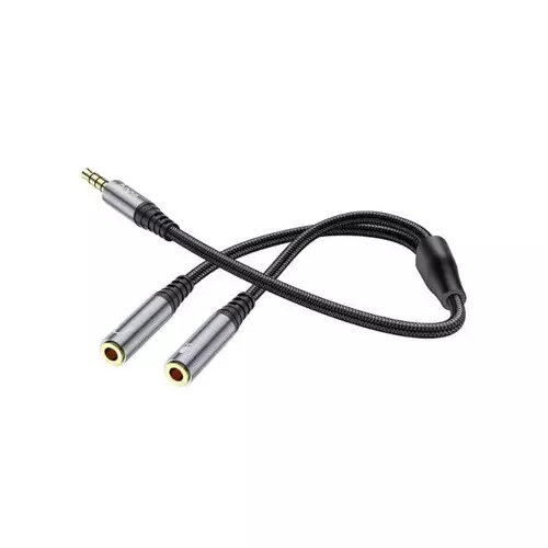 Hoco UPA21 one Male to Dual Female Audio Cable