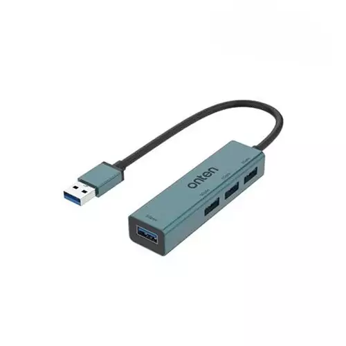 ONTEN OTN-5221 USB3.0 3-Port Hub With Gigabit Ethernet Adapter
