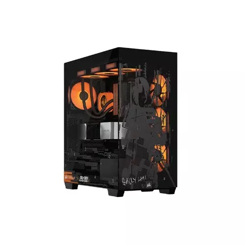 Corsair 3500X CALL OF DUTY Mid-Tower OPS 6 EDITION Desktop Case (Black)