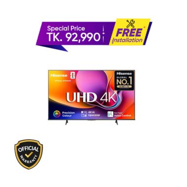 Hisense 65 Inch Direct 4K LED TV (65A6Q)
