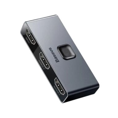 Baseus Matrix 4K 2 in 1 HDMI Converter Switcher (CAHUB-BCOG)-Space Gray