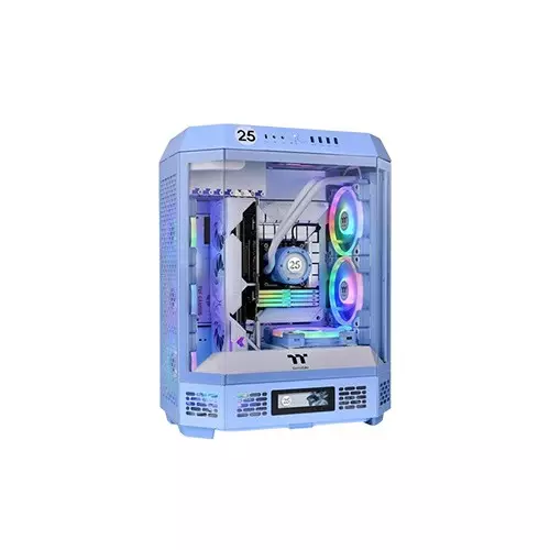 Thermaltake The Tower 600 Mid Tower ATX Desktop Case (Hydrangea Blue)