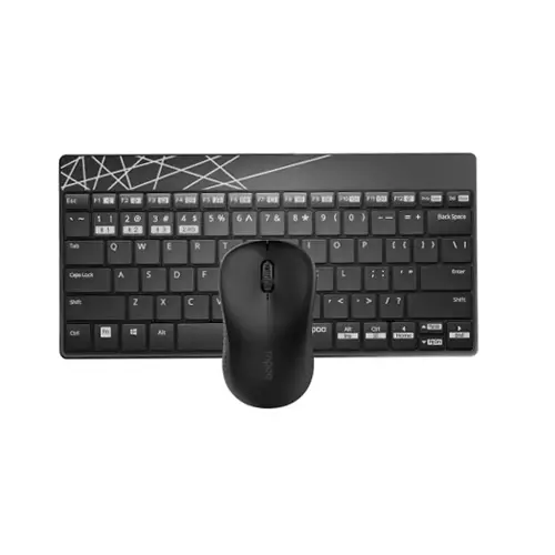Rapoo 8000M Multi-Mode Wireless Keyboard & Mouse Combo