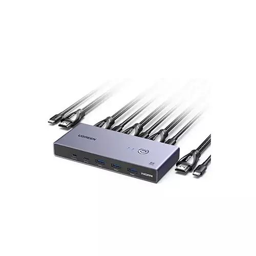 UGREEN CM692 -25961 2 In 1 Out HDMI KVM Switch