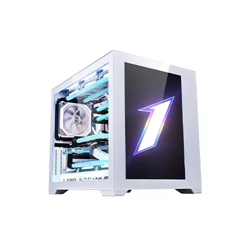 1STPLAYER SP7 Emotion View ATX Gaming Case (White)