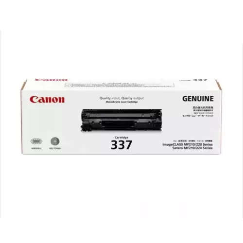 Canon 337 Black Laser Toner