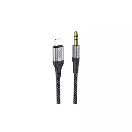 Hoco UPA26 Lightning to 3.5mm AUX Audio Cable - Black