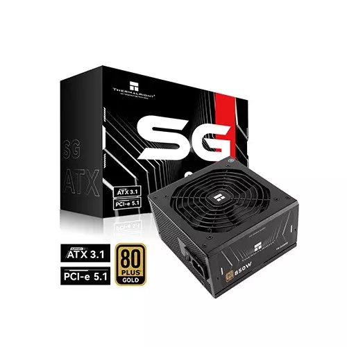Thermalright TR-SG850 850W 80 PLUS GOLD ATX 3.1 Full Modular Power Supply (Black)