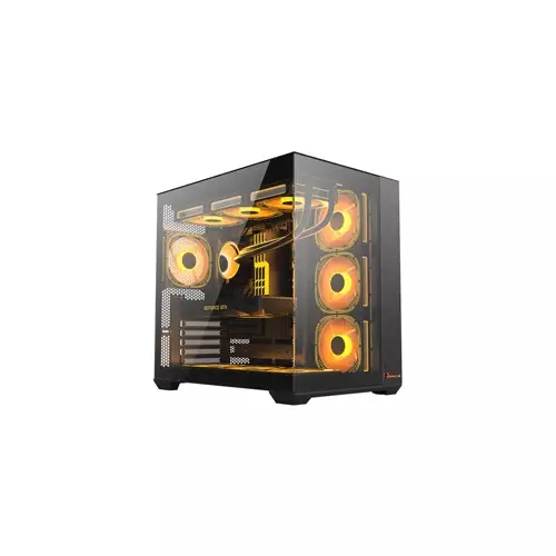 PC Power ICEBERG STEALTH PP-GS605 WH ATX Desktop Gaming Case