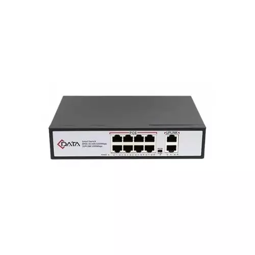 C-Data CS2082G-POE 8 Port Gigabit Ethernet Unmanaged PoE Switch