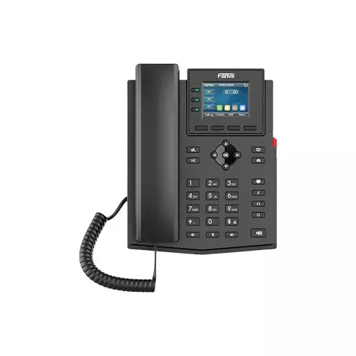 Fanvil X303P 4-SIP PoE IP Phone With Adapter