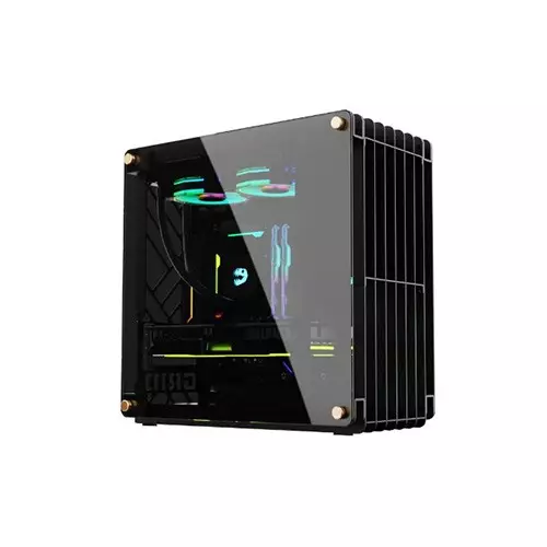 Value-Top Mloong Grid Series Open-Frame Gaming Case (Black)