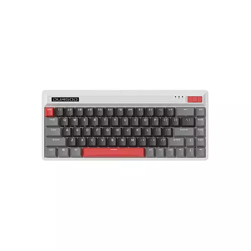 Durgod K230 Fusion Cherry MX Black Switch Tri-Mode Mechanical Keyboard (Steam)