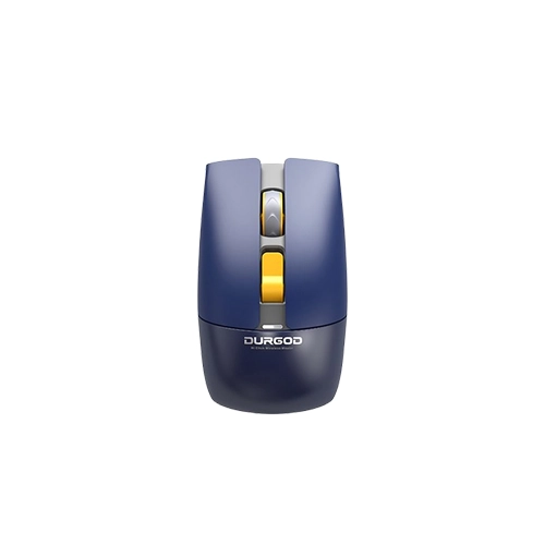 DURGOD Hi Click Dual Mode Mouse (Dark Blue)