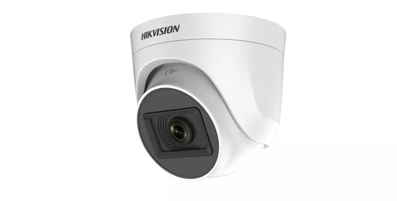 HikVision DS-2CE76H0T-ITPF 5 MP Audio Fixed Mini Bullet Camera